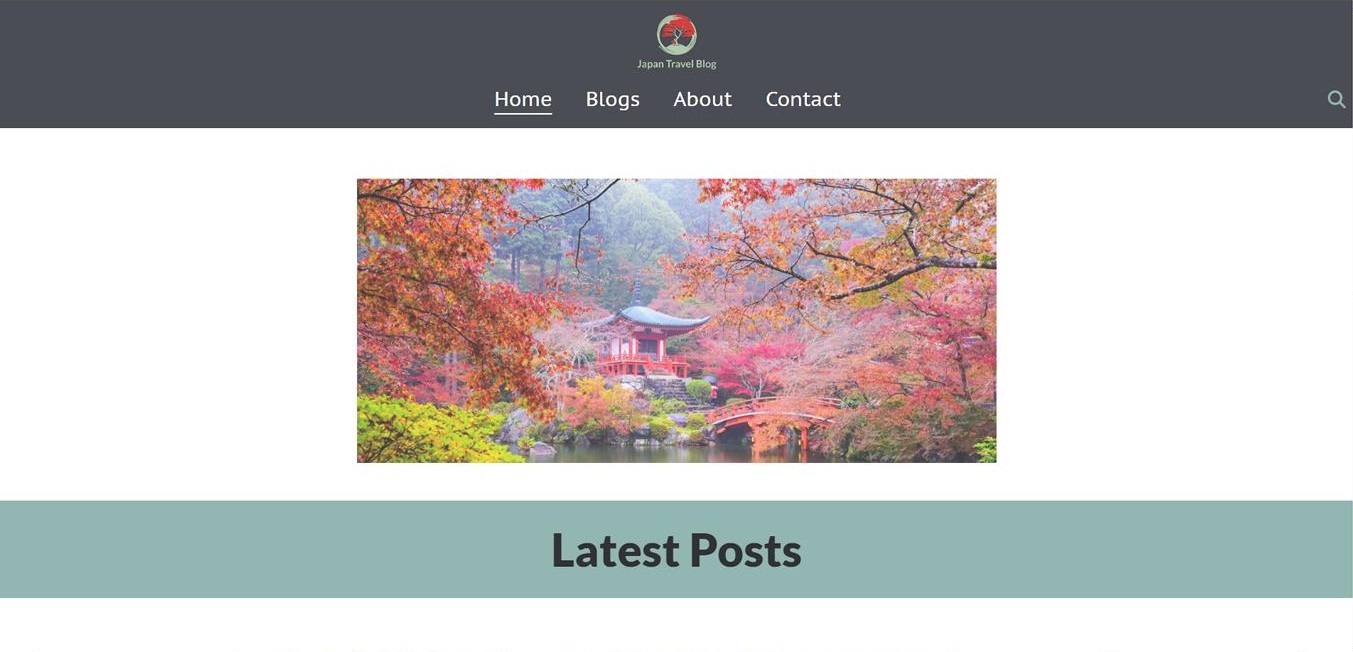 Image of Jtb website